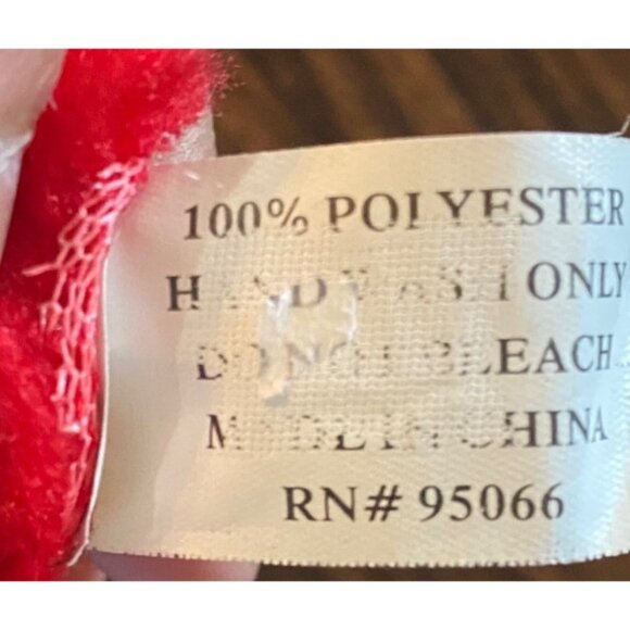 Vtg Christmas Naughty & Nice 2 Sided Reversible Christmas Stocking 17" Soft - Picture 7 of 8